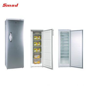 310L Supermarket General Solid Door Vertical Freezer with Drawers